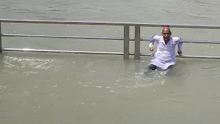 🙏🌹 🚩हरिद्वार ओम घाट गंगा दर्शन 🚩🌹🙏🙏🌹 🚩जय गंगा मैया 🚩🌹🙏गंगा स्नान