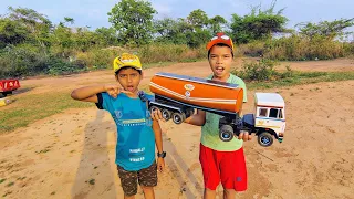 Biggest Tanker Truck Unboxing & Testing | Kids Pur