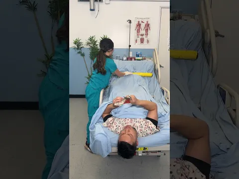 Nurese didn't know the patient changed his position #Shorts