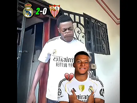 Real Madrid vs Sevilla 😂 #football #funny #humor #trending #viralvideo #edit #messi #ronaldo