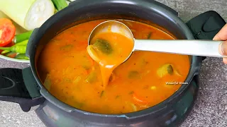 సాంబార్ ఎప్పుడు ఎవ్వరు చేసిన ఒకేలా రుచిగా రావాలంటే/Sambar Recipe In Telugu/How To Make Sambar