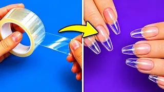 تصاميم أظافر روعة، وحيل شعر وصيحات مكياج هتعشقها ✨💅