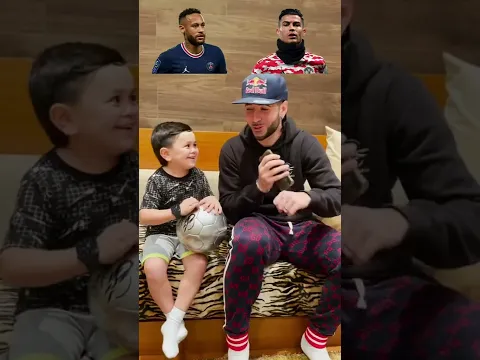 Messi or Ronaldo… Crazy Response 🤯 #shorts