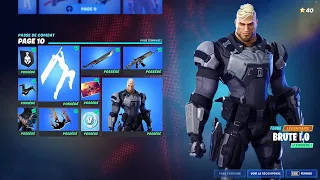 voici le PASSE de COMBAT saison 2 chapitre 3 sur fortnite !! (tous les skins)