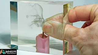 Smoke CANDLE in Epoxy Resin. DIY a Simple Way / RESIN ART