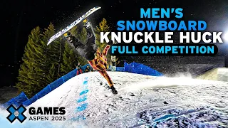 Men’s Snowboard Knuckle Huck: FULL COMPETITION | X Games Aspen 2025
