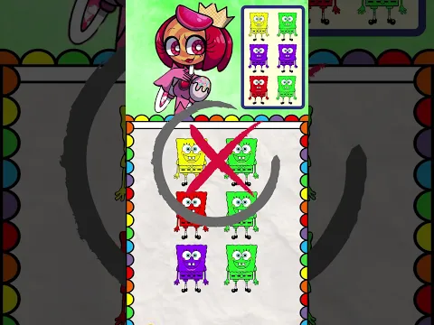 Painting coloring puzzle game😱| Gummigoo - Smiling Critters #painting #coloring #colorgame