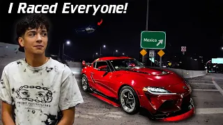 I Took My BIG TURBO Supra STREET RACING!