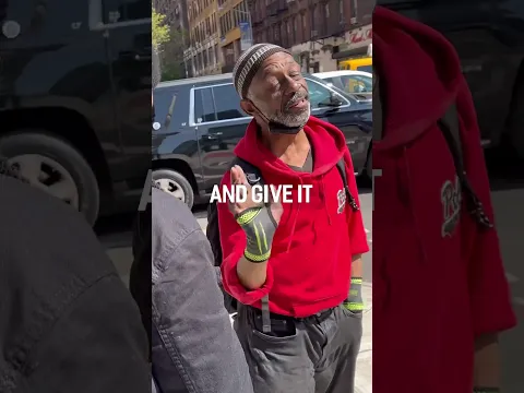 Homeless Man Turns The Tables On Stranger 😳
