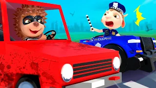 Police Officer Chasing Thief | Funny Kids Adventures | Dolly and Friends 3D | New Episodes