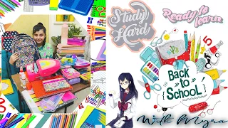School supplies || back to school || stationery shopping || *Excited￼* || Myra singh #backtoschool