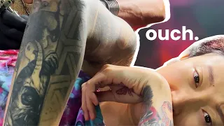 I got tattooed in India & Thailand