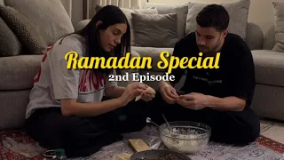 لأول مرة بعد الجواز نجرب نعمل سمبوسك رمضان
