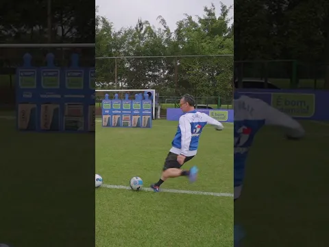 COBRANÇA DE FALTA IMPOSSÍVEL DO CRAQUE NETO 🤯⚽️