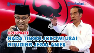 🔵Nada Tinggi Jokowi Usai Dituding Jegal Anies Maju Pilkada : Apa Urusannya?