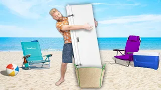 Pulling Impossibly Big Things From My Tiny Beach Bag