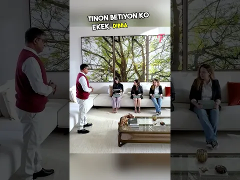 Father taught his daughters a good lesson