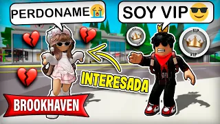 HUMILLANDO INTERESADAS con el PASE VIP de BROOKHAVEN 👑🔥