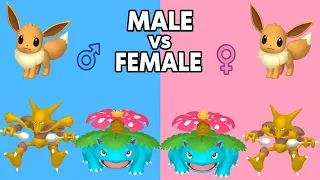 Every Male vs Female Pokémon Difference | Gen 1 to Gen 9 — Can You Spot Them All?