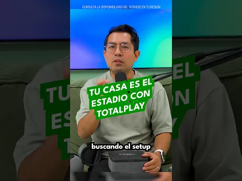 Tu casa es el estadio con Totalplay  @totalplaymx ​