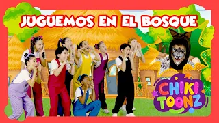 🌳 Juguemos en el Bosque 🐺 Canción Infantil Clásica | Chiki Toonz