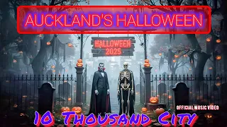 10 Thousand City - Auckland's Halloween (Official Music Video) | Spooky Synth-Pop Hit