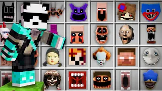 I Made a Zoo With All The Scary Mobs in Minecraft!
