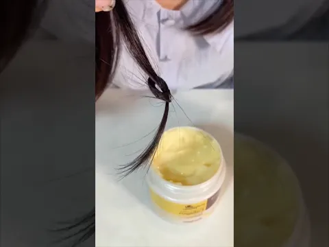 Collagen hair mask 😱 #nouhailaait__