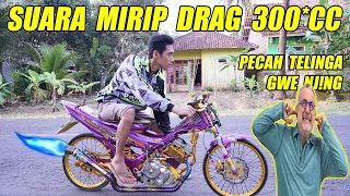 SETEL BREBET SATRIA FU MESIN BORE'UP SUARA MIRIP DRAG 300'CC