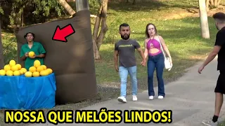 NOSSA QUE MELÕES LINDOS! (ELES FICARAM MUITO BRAVOS)