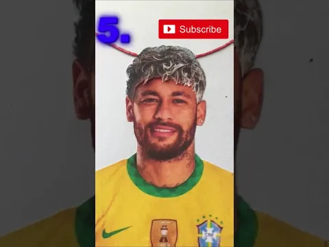 which neymar's hairstyle do you like ?#football #creative #art #shorts