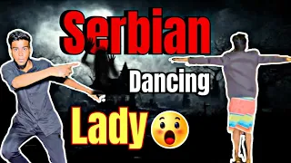Serbian Dancing Lady Kuda Dance ah !!! 😳😂 | Mr.CHAN #shorts #mrchan