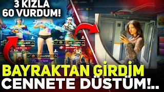 BAYRAKTAN 3 KIZ DENK GELDİ😲, 60 VURDUK! BÖYLE BİR TAKIM MİLYONDA BİR GELİR!🔥