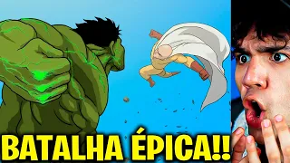 HULK Vs. SAITAMA na Vida Real!