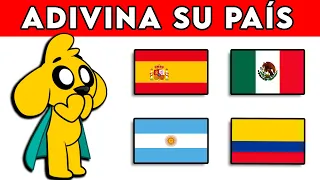 ADIVINA DE QUE PAIS ES EL YOUTUBE | JEGA TOONS