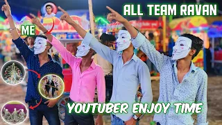 Youtuber Enjoy Mela 😍 All Team Ravan @VishalVloger990