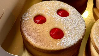 ASMR Raspberry Mousse Cookie