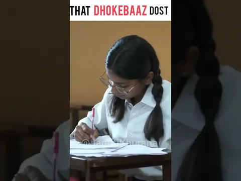 That Dhokebaaz friend in class😂| JagritiKhurana | #schoollife