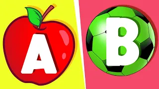 ABC SONG | A For Apple + Ten in the Bed more Sing Along Kids Songs