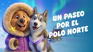 Un paseo mágico por el Polo Norte ❄️🛷🦌