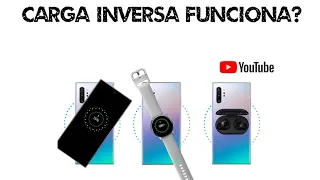 Carga inalambrica Inversa #samsung