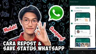 CARA REPOST STATUS WHATSAPP TEMAN KITA! Gampang!