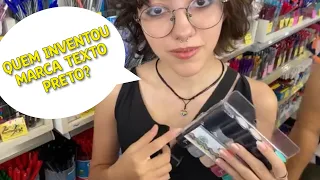 COMPRANDO MEU MATERIAL ESCOLAR