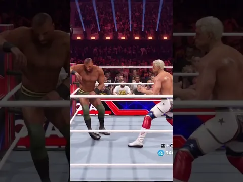جندر مهال البنقالي في مباراة الرويال رامبل 😂 WWE2k2024