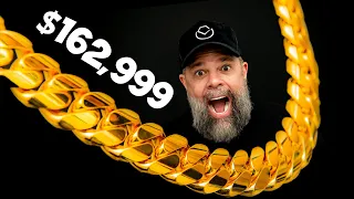 Monster Chain! The Most Impressive 2-Kilo Gold Cuban Link EVER!