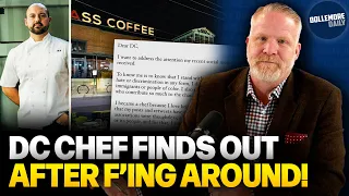 MAGA Chef in Washington DC Just RUINED HIS BUSINESSES!!!
