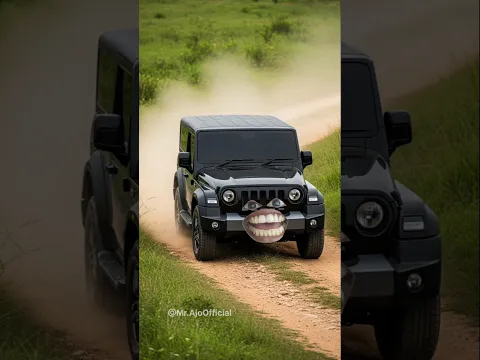 Scorpio और Thar off roding करने पहाड़ी पर गए | funny off roading video | #shorts #funnyshorts