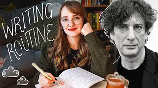 I tried Neil Gaiman's writing routine 🖋️📖
