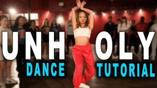 UNHOLY - Sam Smith & Kim Petras Dance Tutorial w/ Matt Steffanina