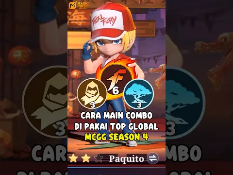 CARA MAIN COMBO TOP GLOBAL 1 MCGG SEASON 4 #MagicChessGoGo #MCGGIDCreators